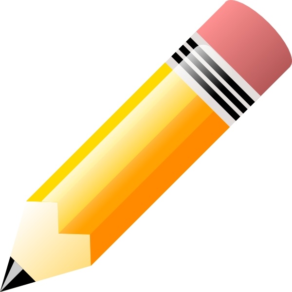 Pencil clip art Free vector in Open office drawing svg 