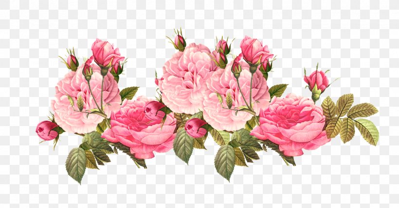 Pink Flowers Rose Clip Art, PNG, Flower, Azalea 