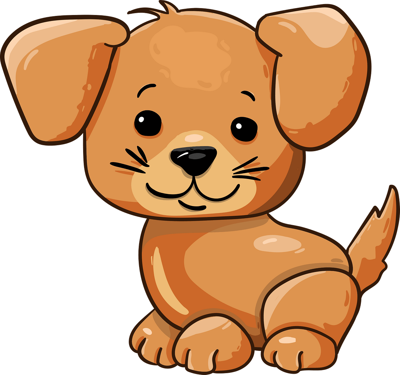 Puppy Pictures Of Cute Cartoon Puppies Clipart Image 1 Clipartix