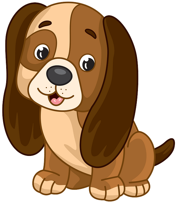 Puppy clipart. Free download. 