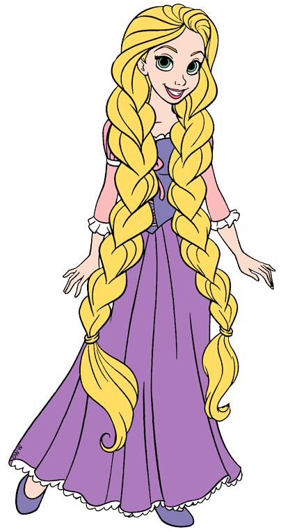 disney princess rapunzel braid - Clip Art Library