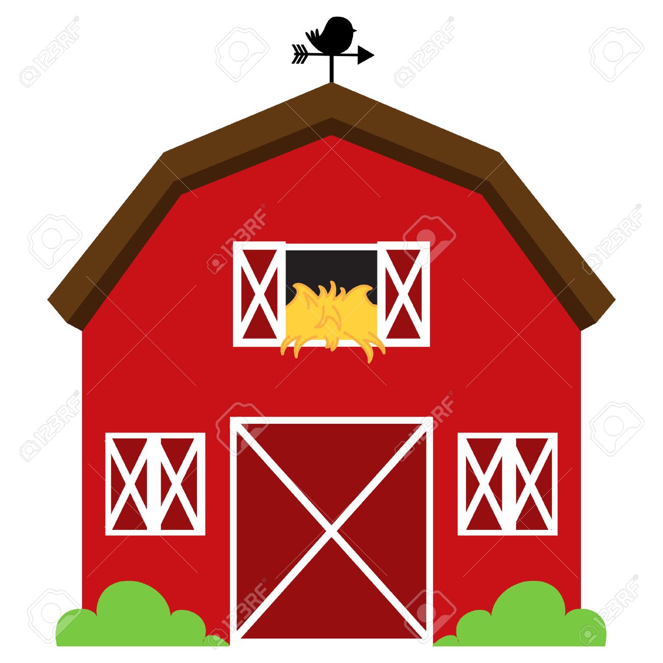 Red Barn Clipart  | Free download