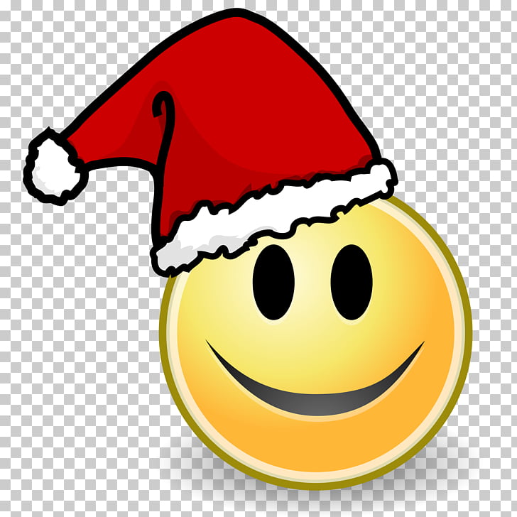 Santa Claus Christmas Smile Gift Happiness, Smiley PNG clipart 