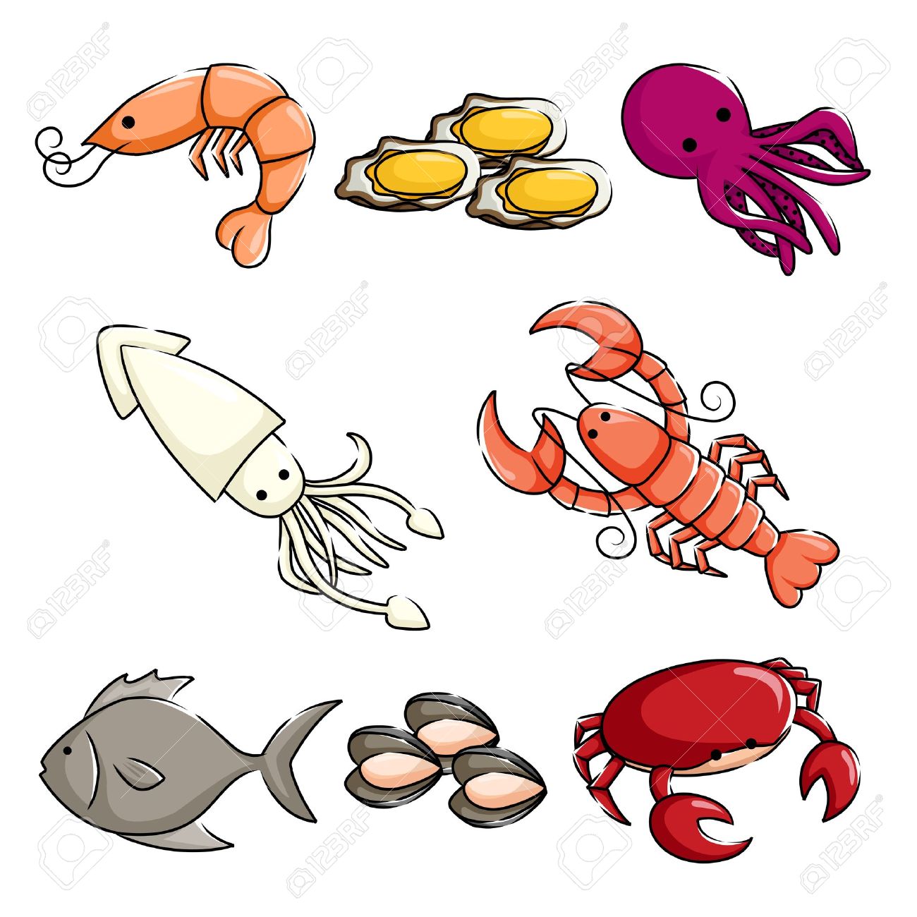 Seafood Clipart  | Free download