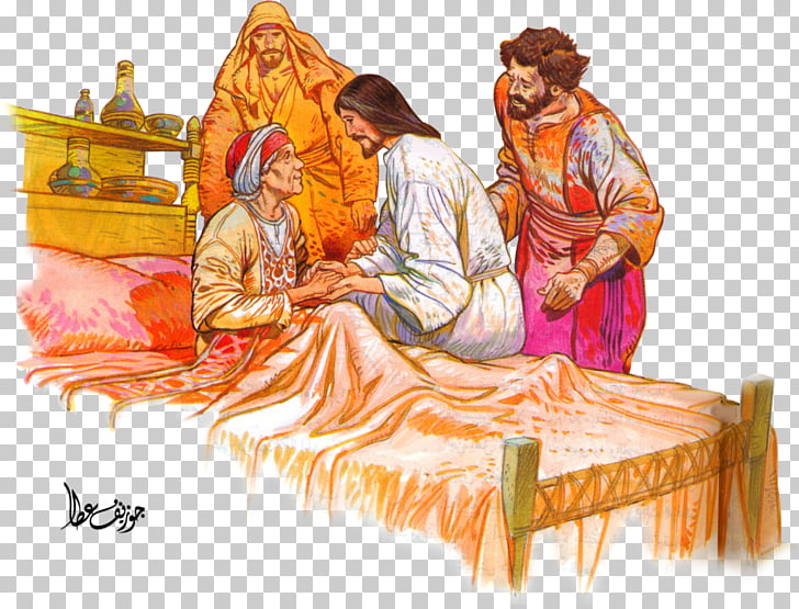 Jesus Healed Peters Mother In Law Craft Clip Art Library