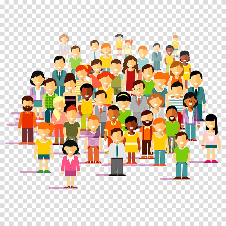 cartoon group of people - Clip Art Library