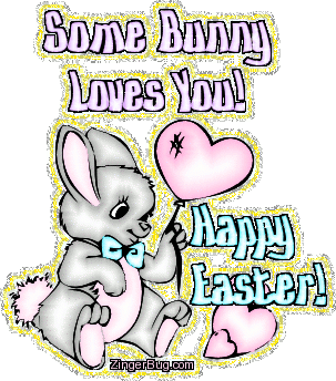 Easter Glitter Graphics, Comments, GIFs, Memes and Greetings for 