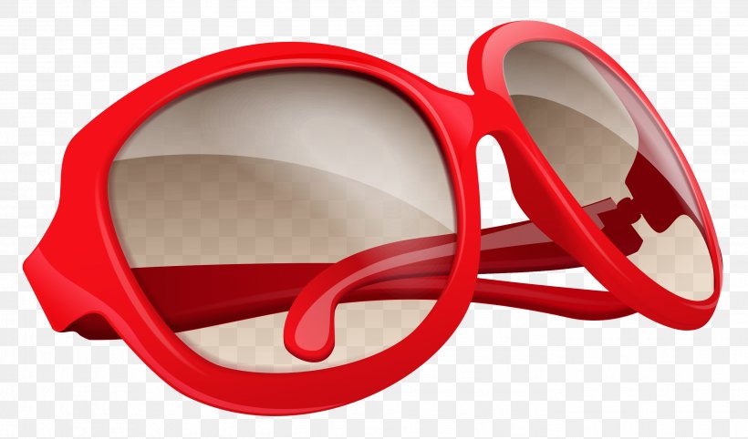Sunglasses Red Clip Art, PNG, Sunglasses, Aviator 