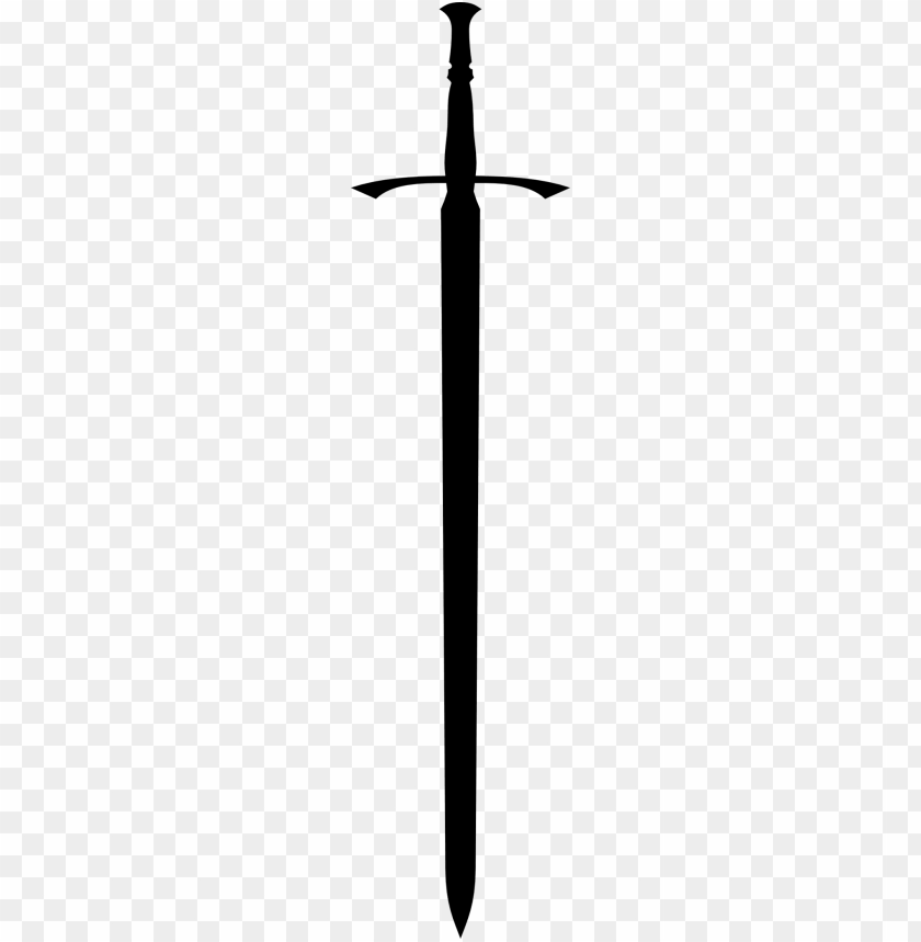 sword clipart silhouette - parallel PNG image with transparent 