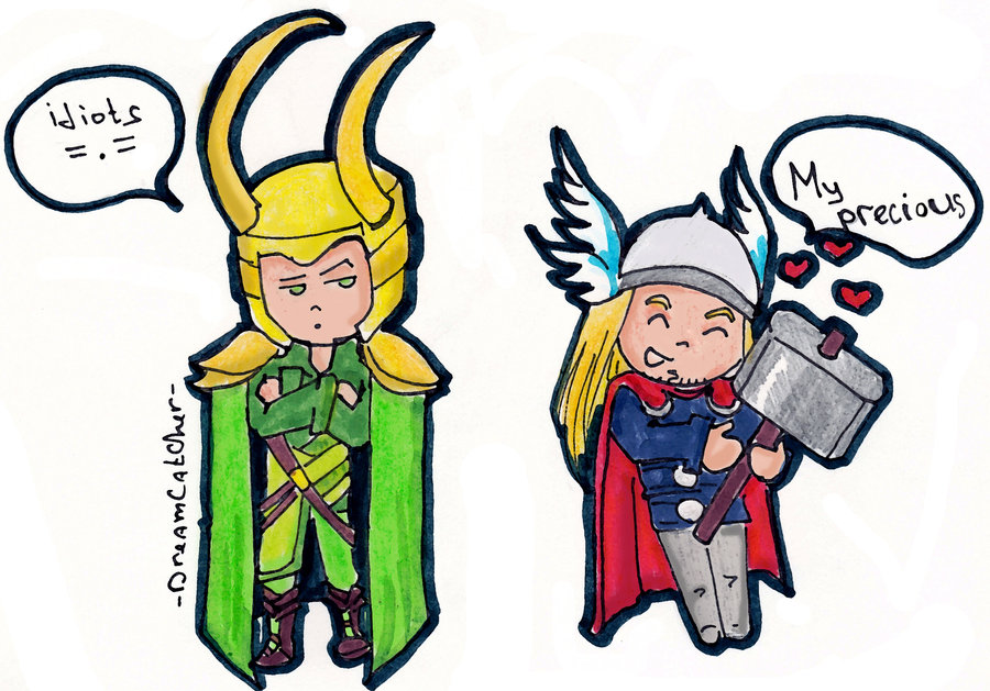 Thor and loki clipart jpg 