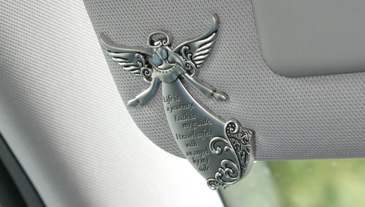 Angel Car Visor Clips | Ganz Angel Auto Decoration