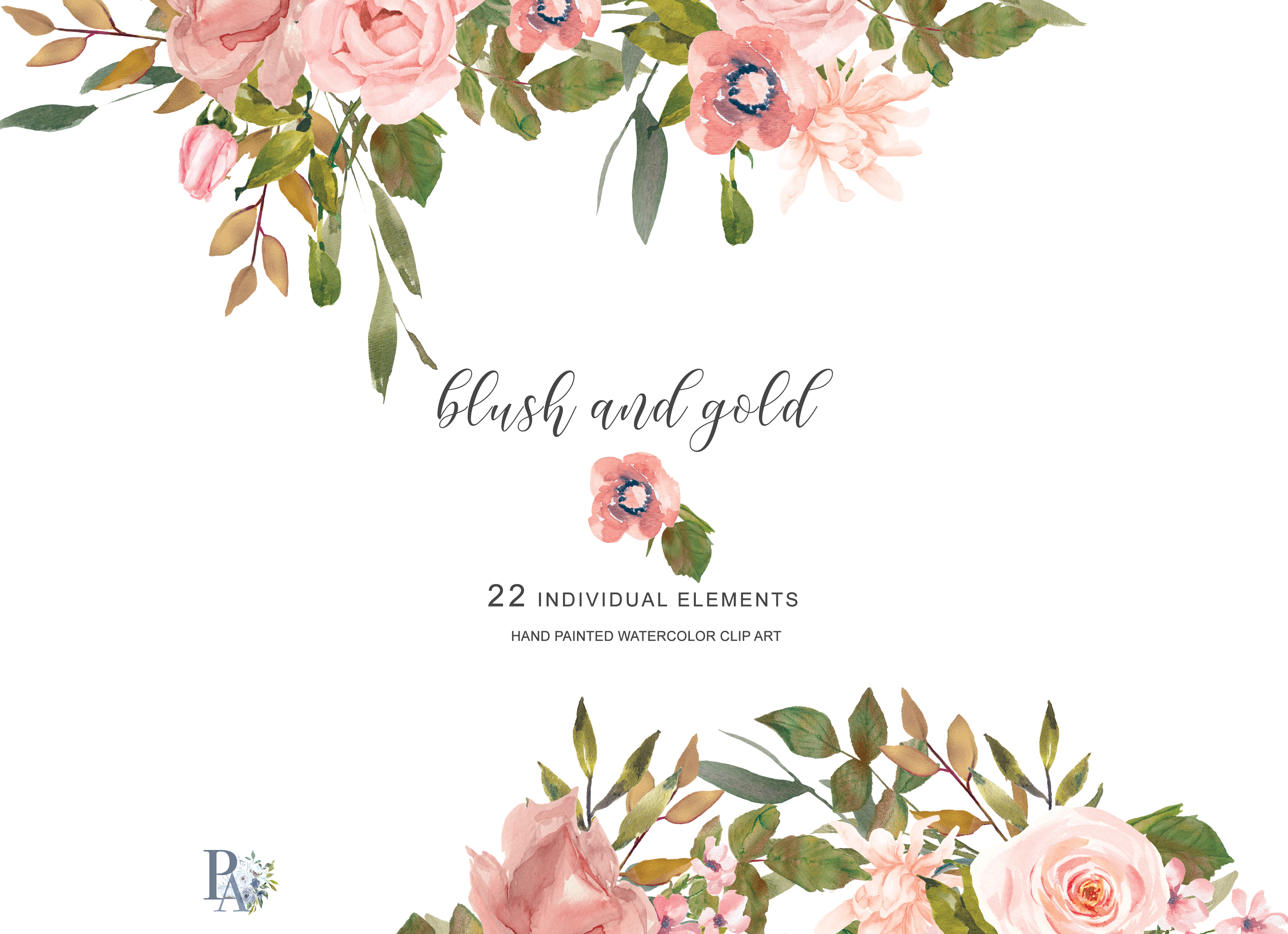 Watercolor Floral Art  | Free download