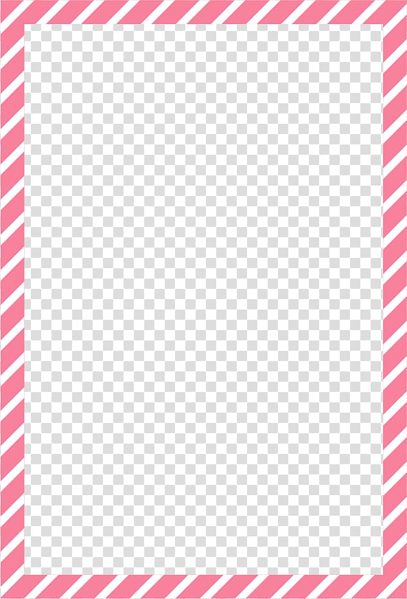 Pink and white stripe frame, Wedding invitation Baby shower 