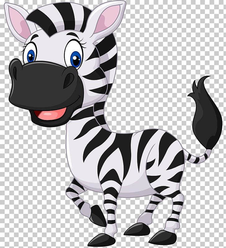 Zebra , safari, zebra animated illustration PNG clipart | free 