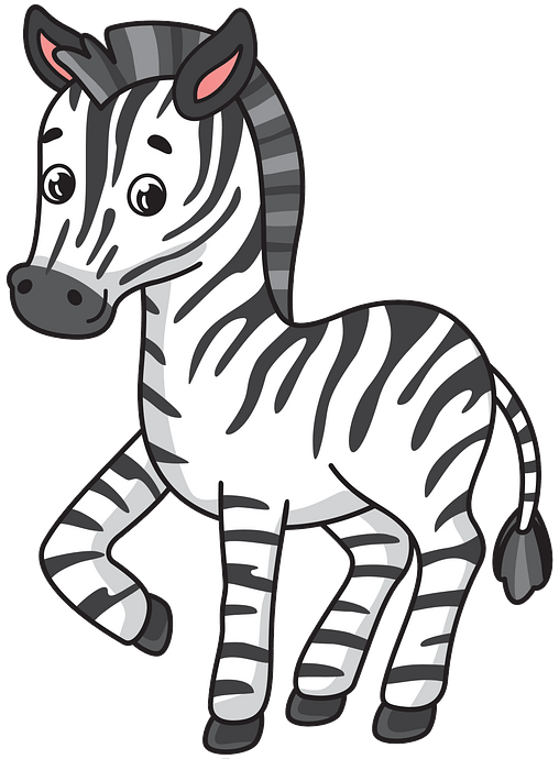 thw kiel zebra clipart