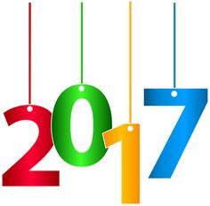 2017 Happy New Year Transparent PNG Clip Art Image 2017 