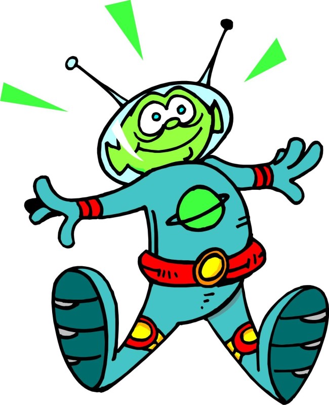 Free alien clipart and graphics of space creatures image 14695