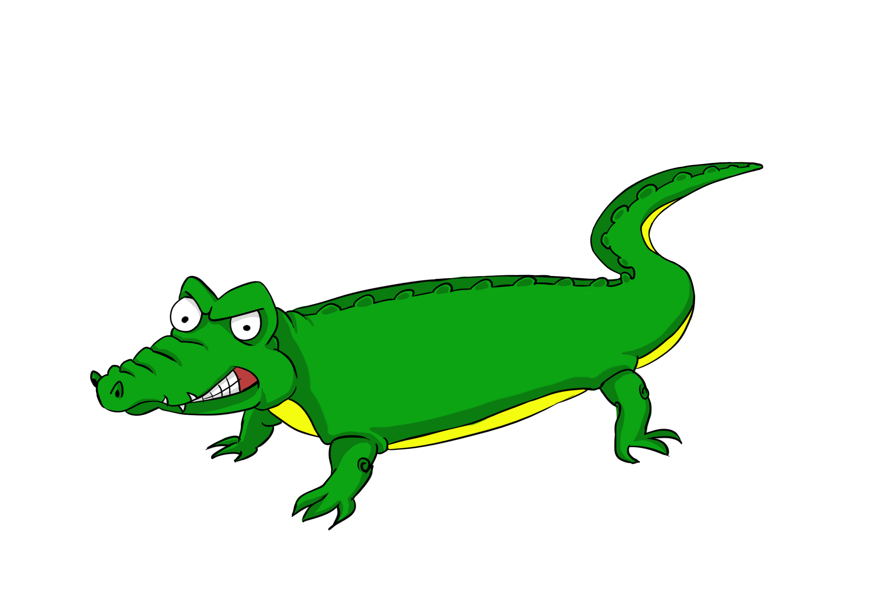 clip art crocodile,Alligator 