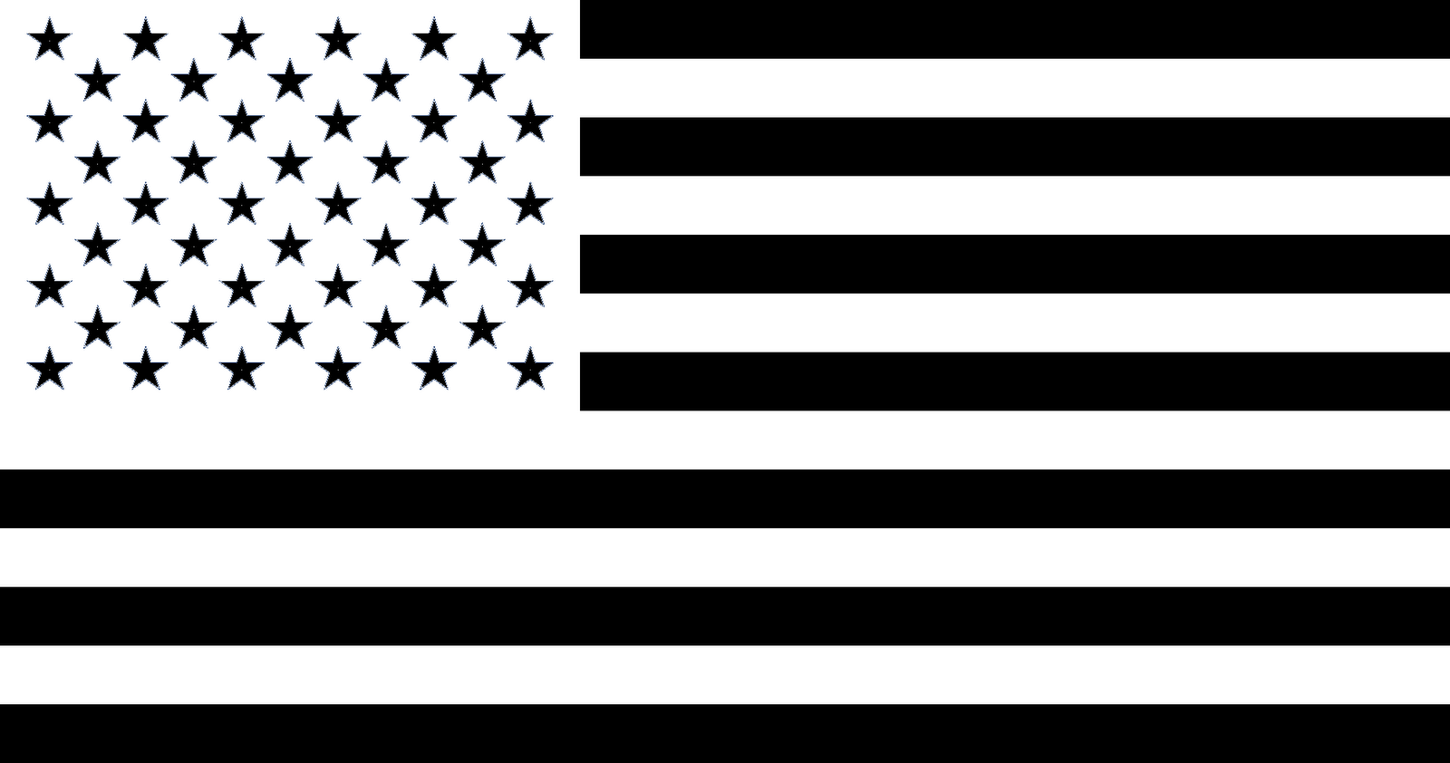 Free Us Flag In Black And White, Download Free Us Flag In Black And