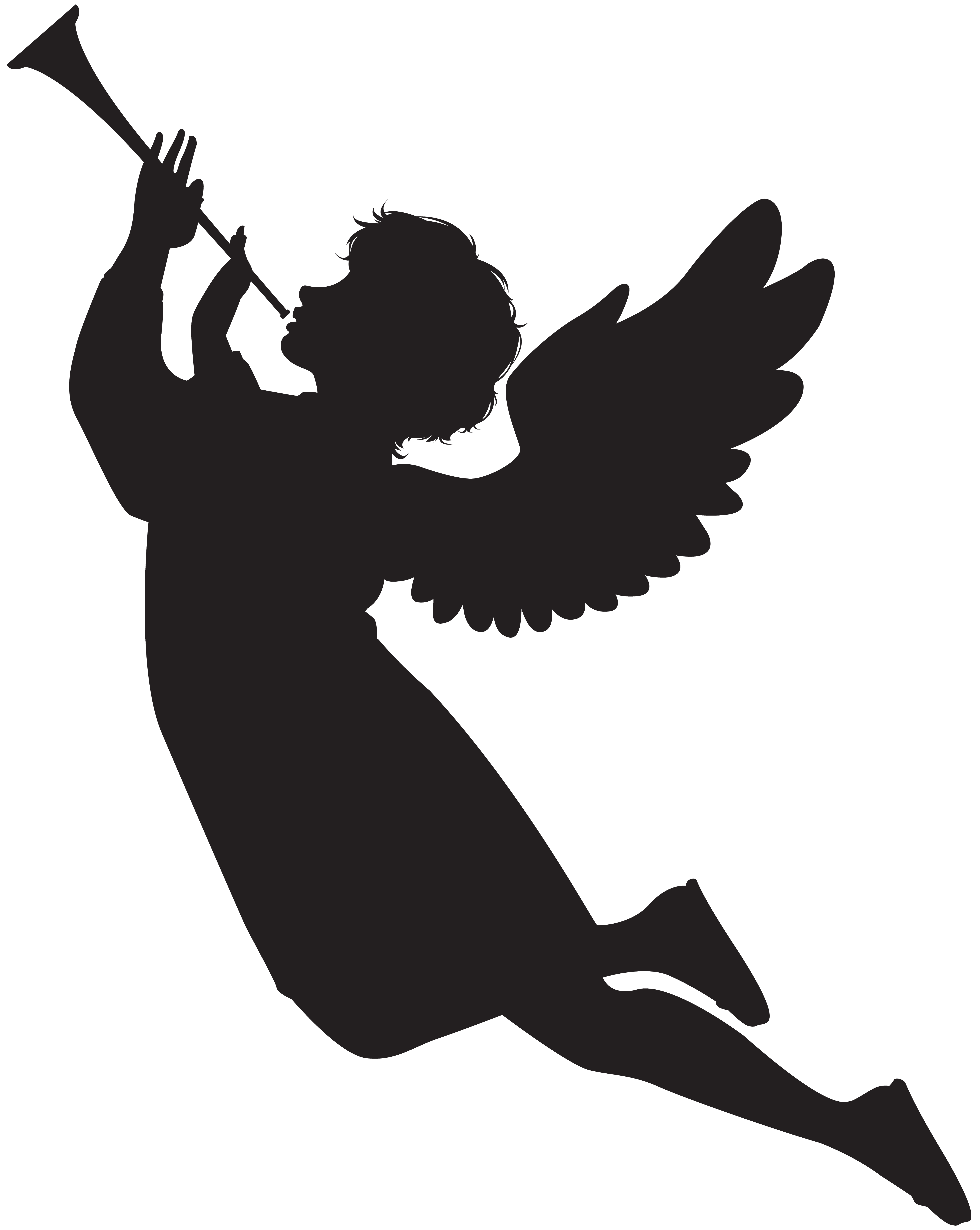 Free Guardian Angel Silhouette Download Free Guardian Angel Silhouette