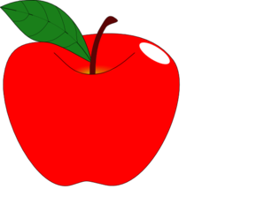 Red Apple 1 Clip Art At Clker
