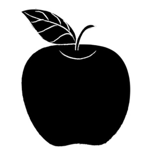 Free Apple Clipart Black And White, Download Free Apple Clipart Black