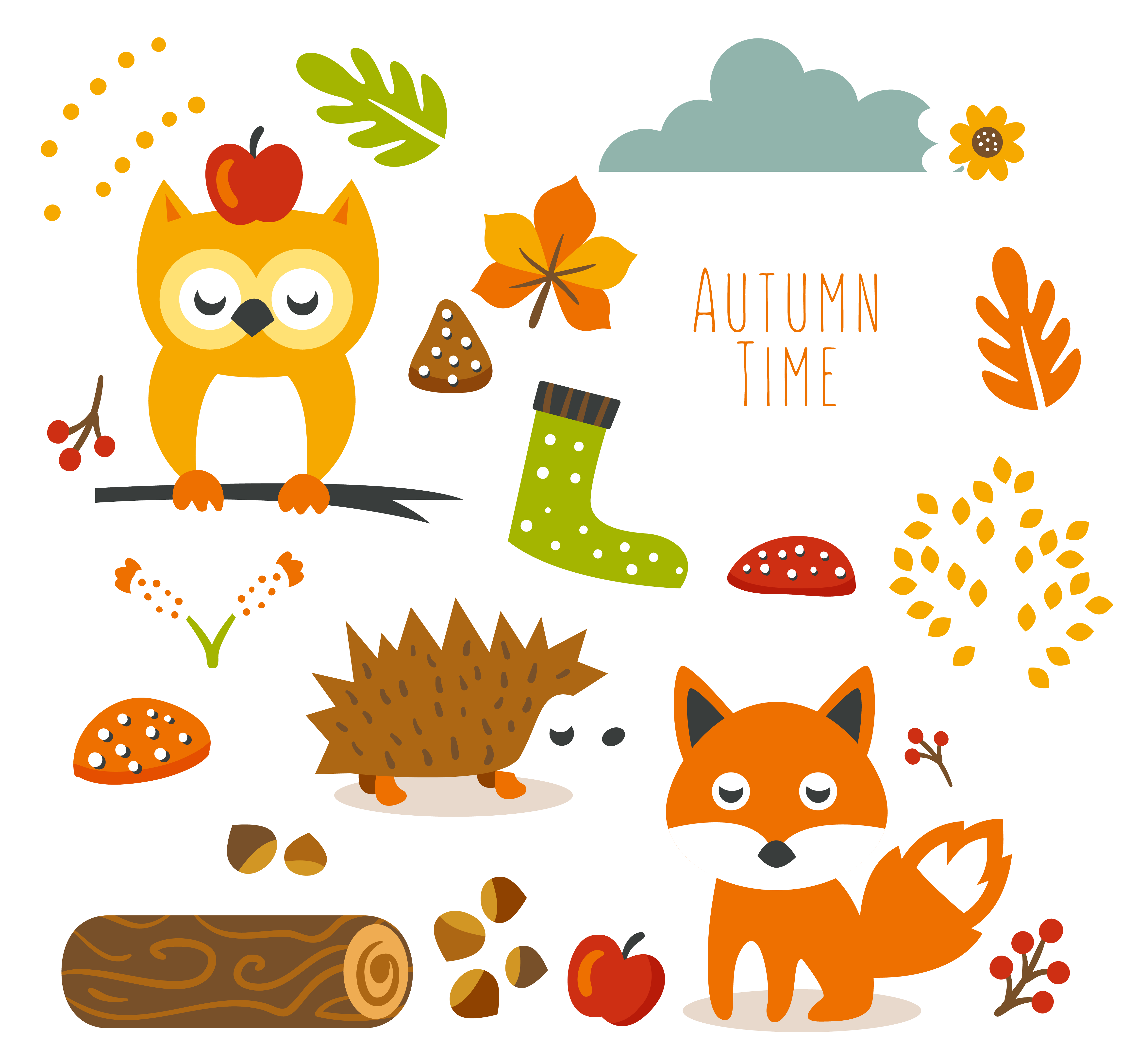 Autumn Animal Cliparts Free Download Clip Art Free Clip Art 