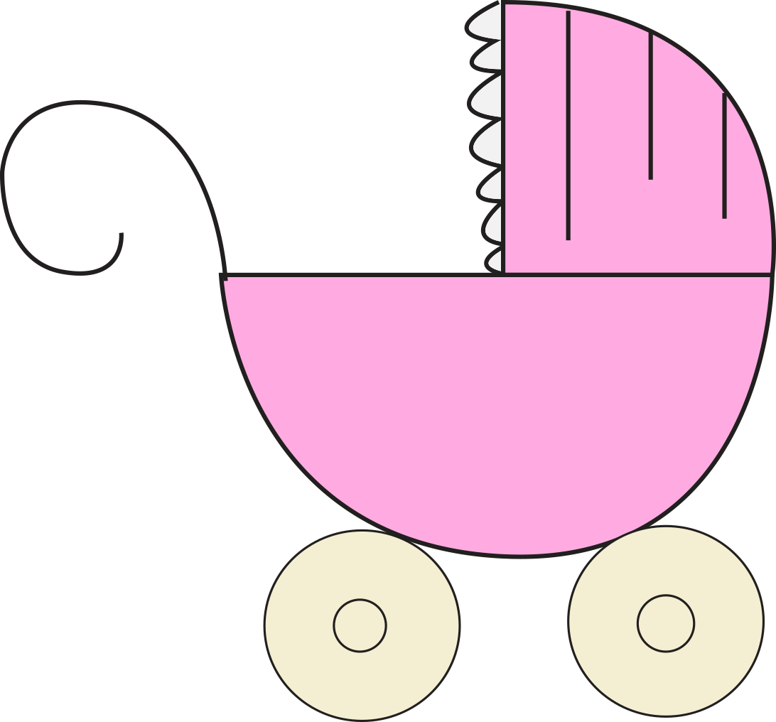 Baby girl clip art free clipart