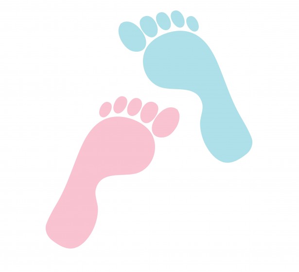 Baby Girl Footprint Clipart Free Download Clip Art Free Clip 