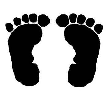 Baby feet clip art 6 clipart 