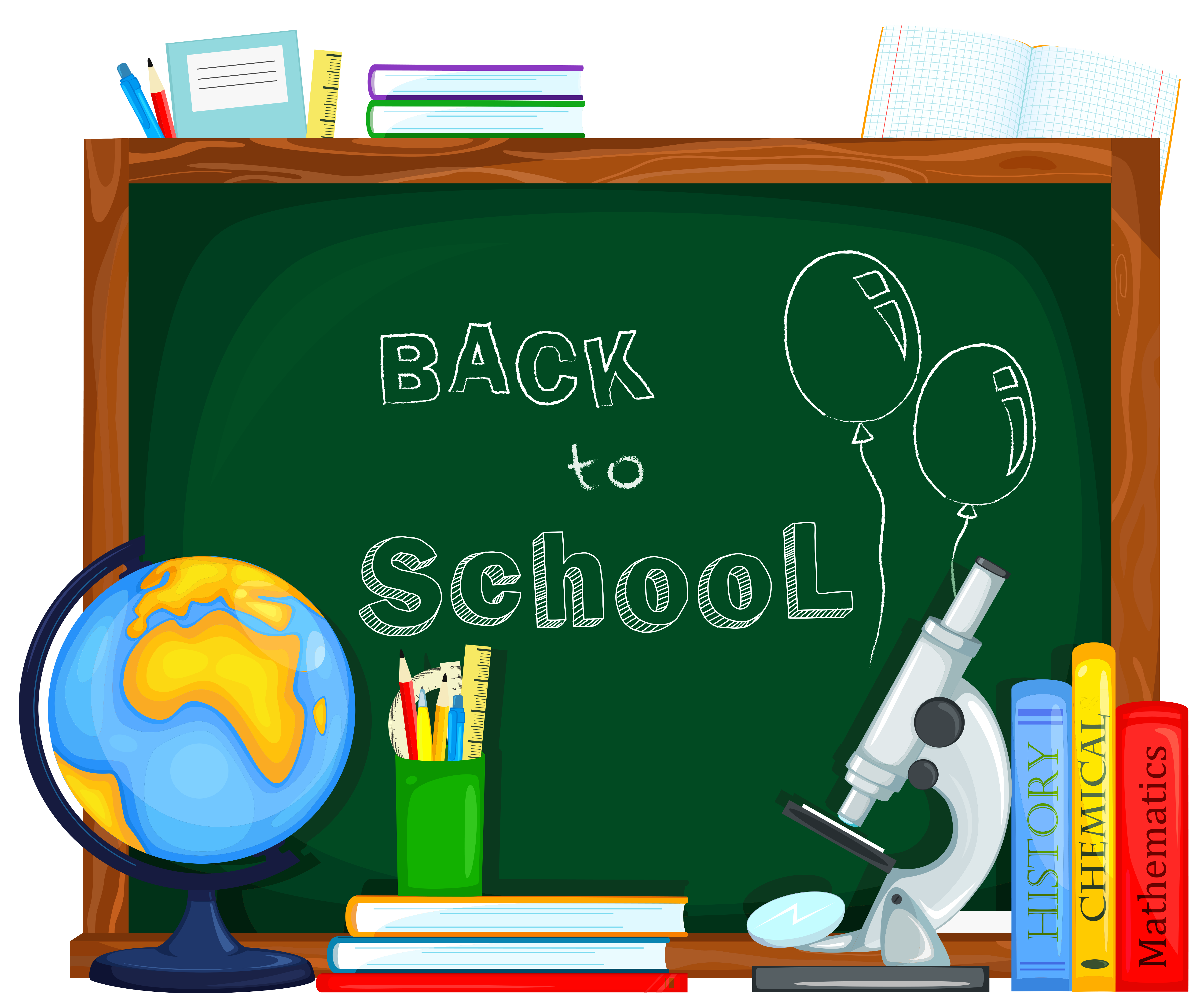Back to school clip art free clipart images 