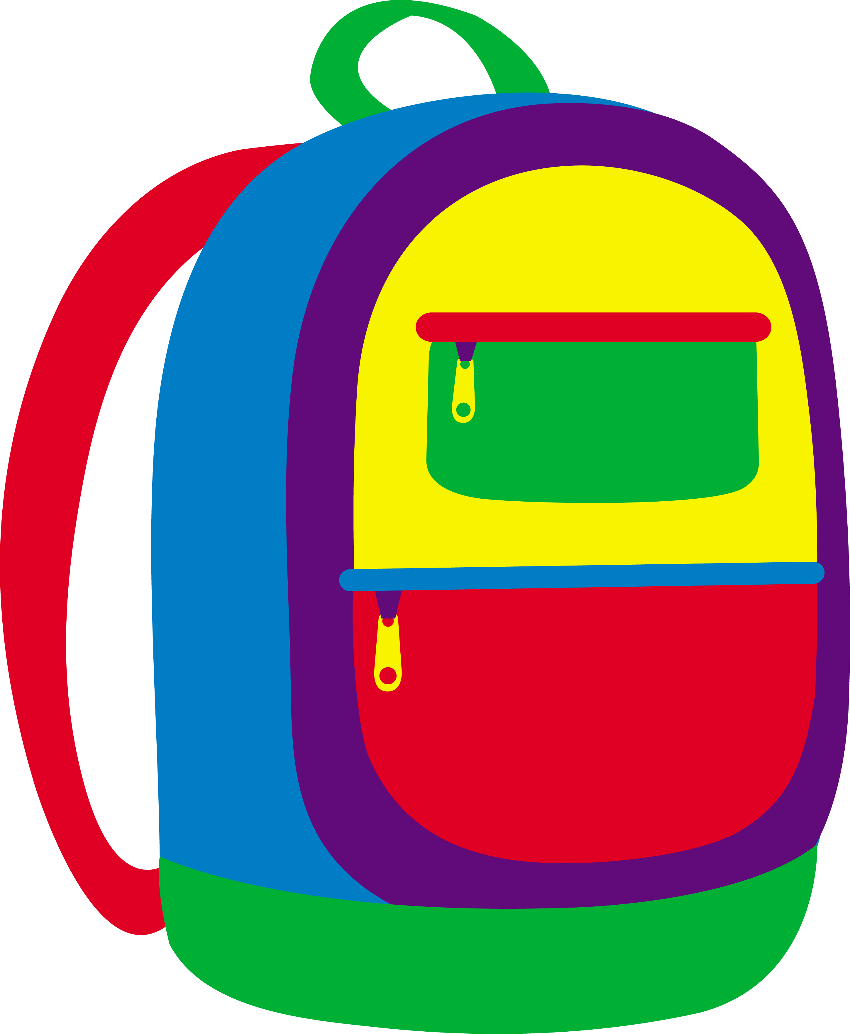 Colorful Childrens School Backpack Free Clip Art sweetclipart