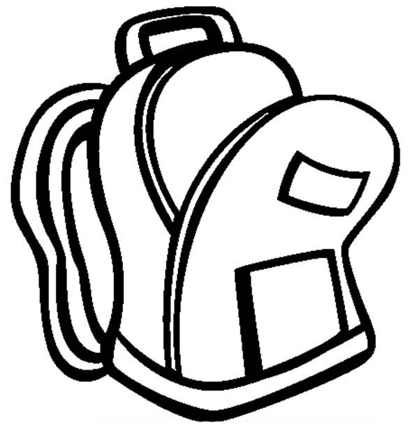 Pictures of backpack clipart