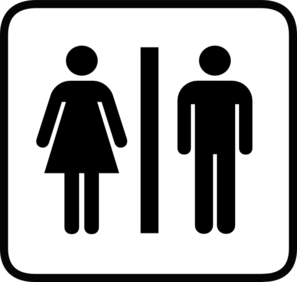 Man Bathroom Clipart  Free Clipart Images