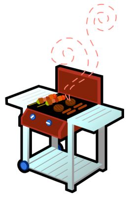 Bbq Grill Clipart Black And White  Free Clipart 