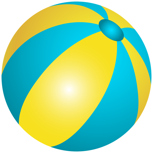 beach ball with transparent background - Clip Art Library