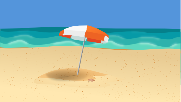 Beach Clip Art Cartoon  Free Clipart Images