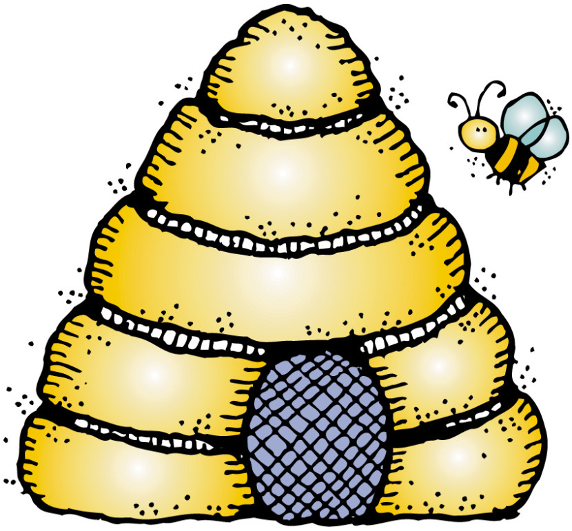 Beehive clipart 7 image 