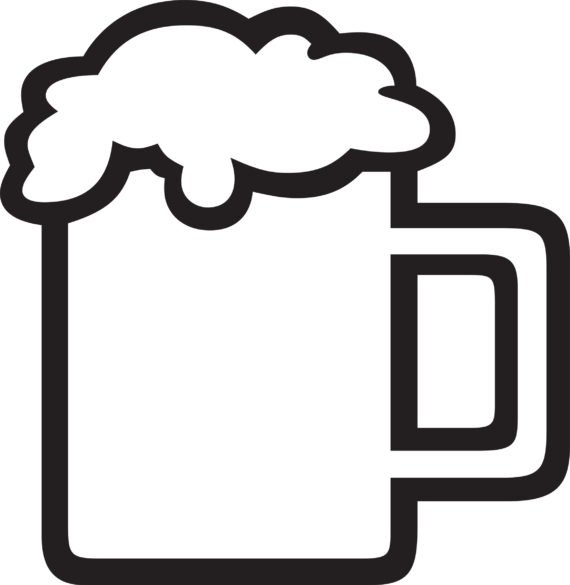 Free beer clipart black and white, Free Free beer clipart black 