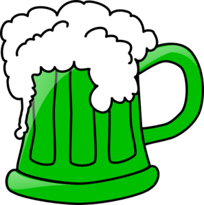 Green Beer Mug Clip Art 