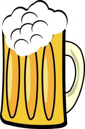 Beer mug clip art free vector in open office drawing svg svg 2 