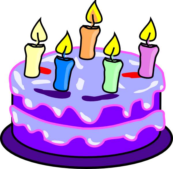 Birthday Cake Clip Art Happy Birthday Cake Clipart 