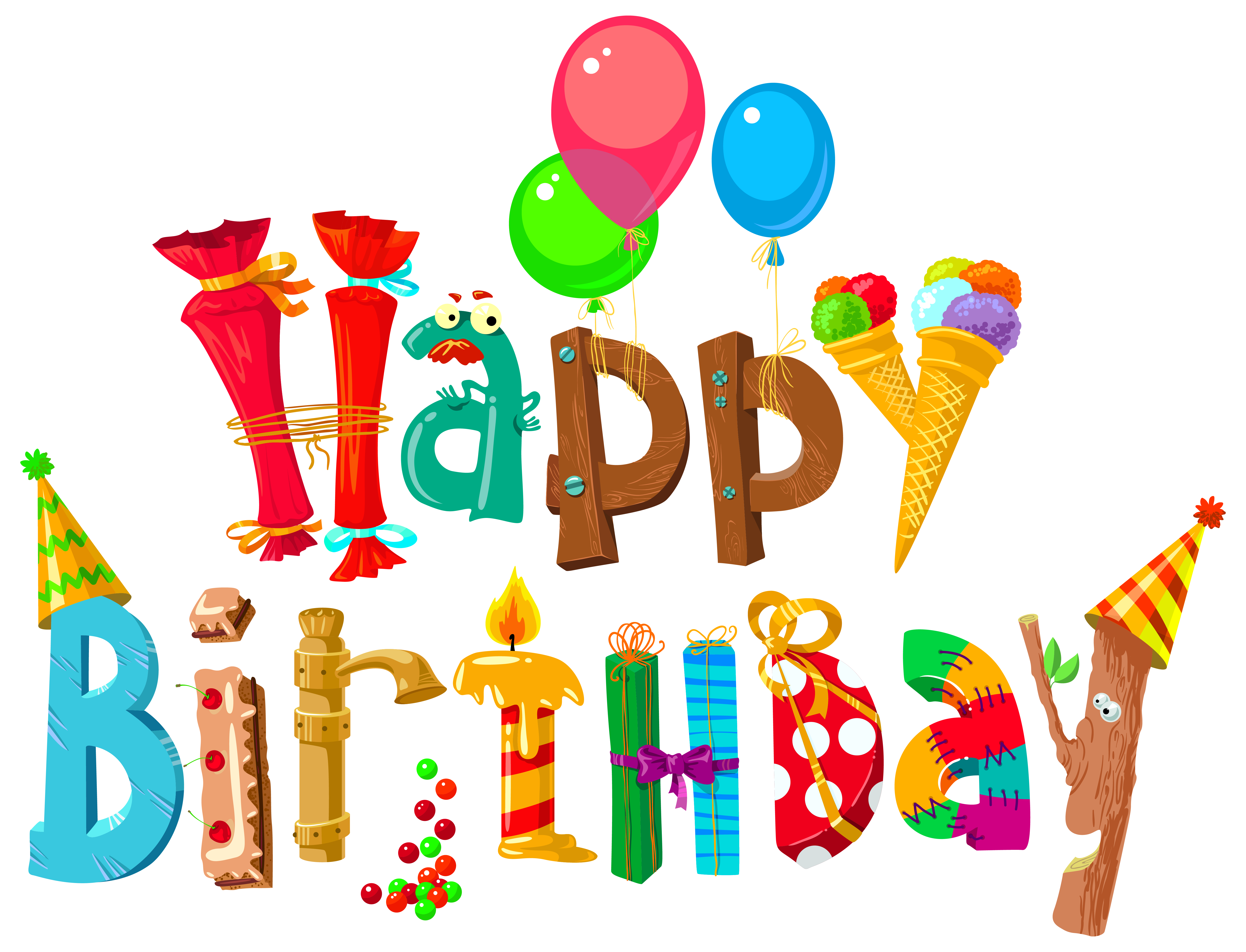 Funny Happy Birthday Clipart Image Cliparting