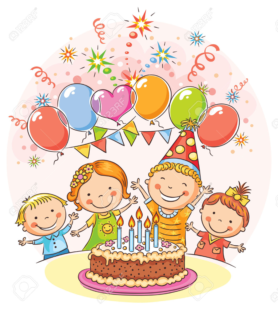Lets Party The Best Birthday Party Clip Art To Add Some Festive Flair