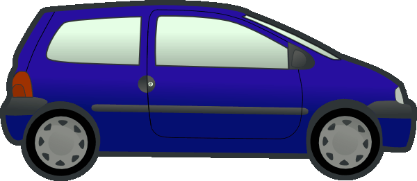 Side View Blue Vehicle Clipart The Cliparts