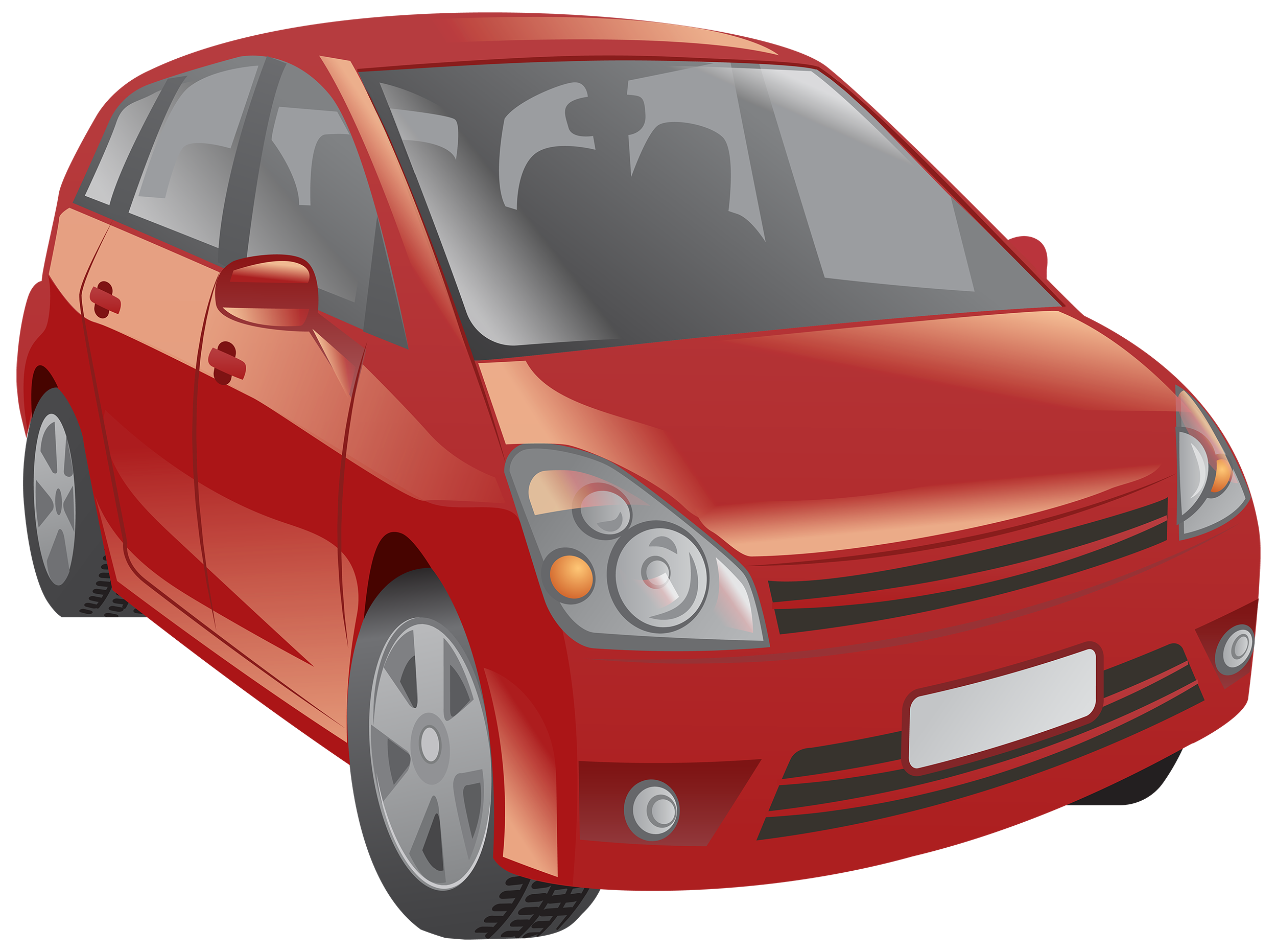 Red Car PNG Clipart