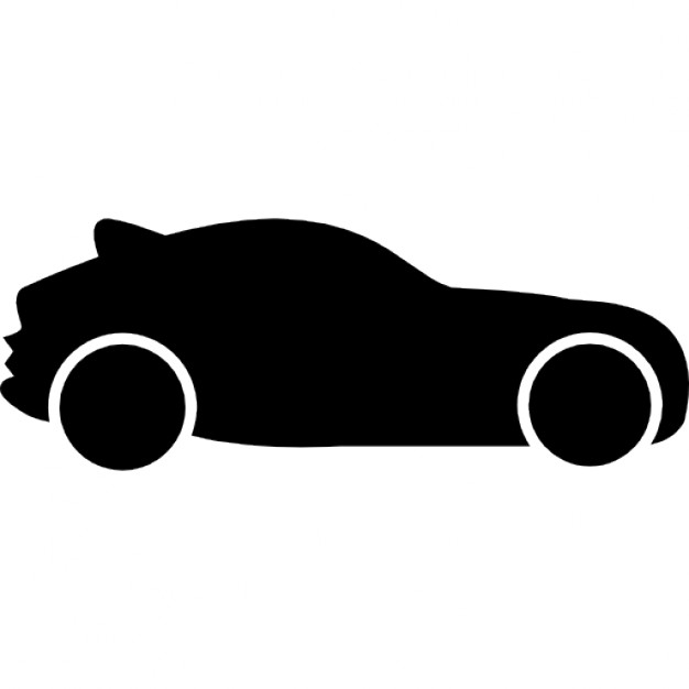 Hatchback car silhouette