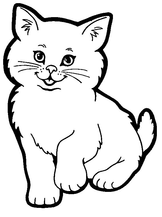 Free Clip Art Cat Black And White, Download Free Clip Art Cat Black And