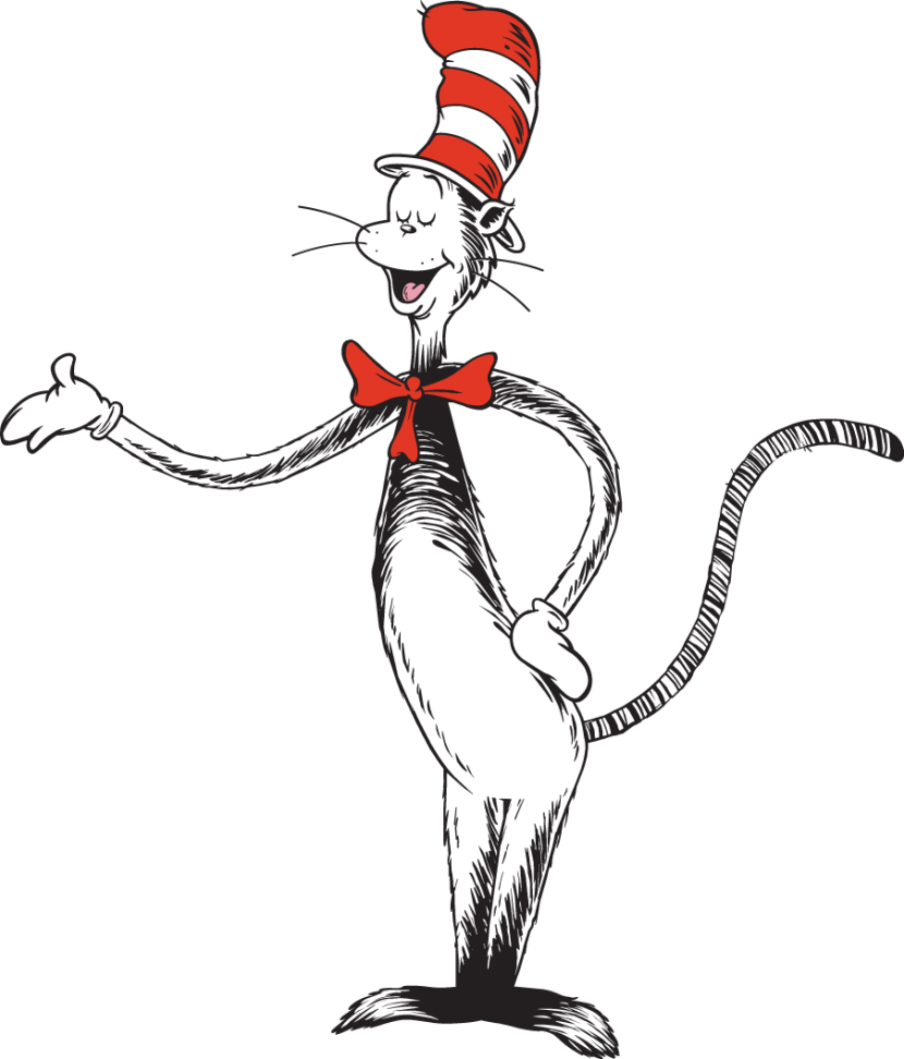 Blank Cat In The Hat Template