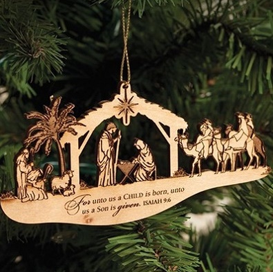 religious christmas ornaments